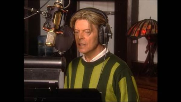 David Bowie from a scene in a "60 Minutes" interview from 2003.