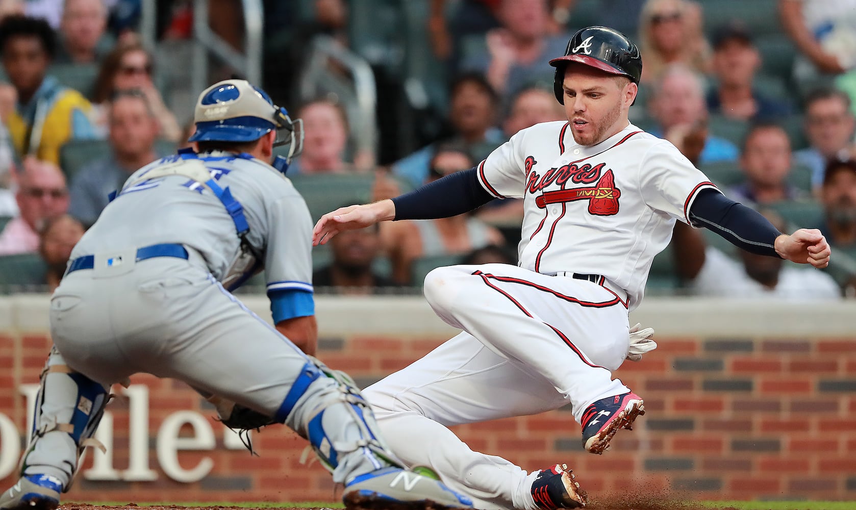 Photos: Braves seek to end skid against the Blue Jays