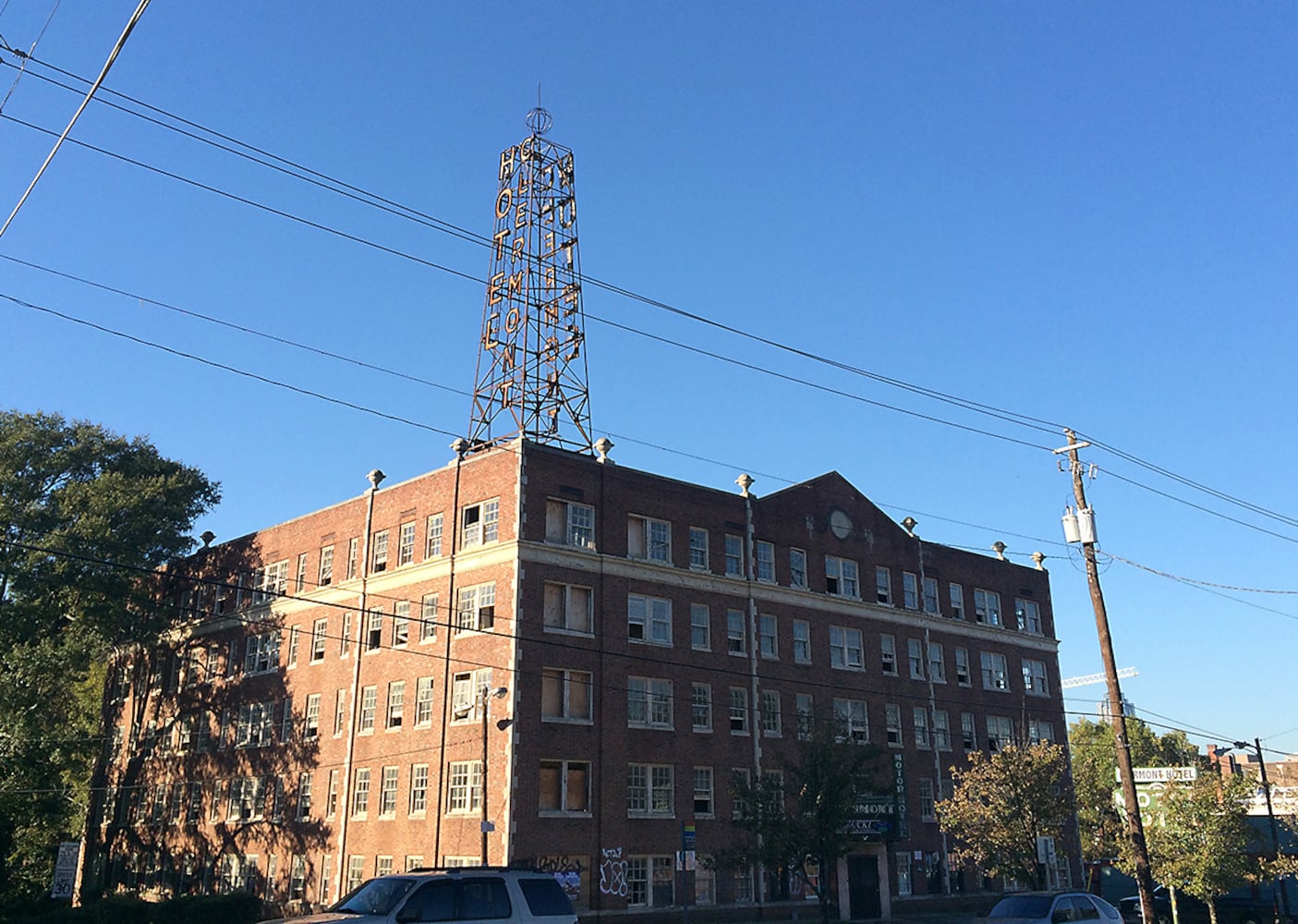 Atlanta's history in neon: The Clermont Hotel