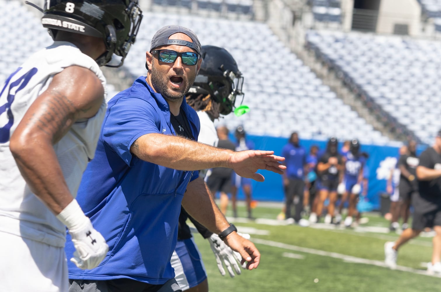 Georgia State Football Practice 