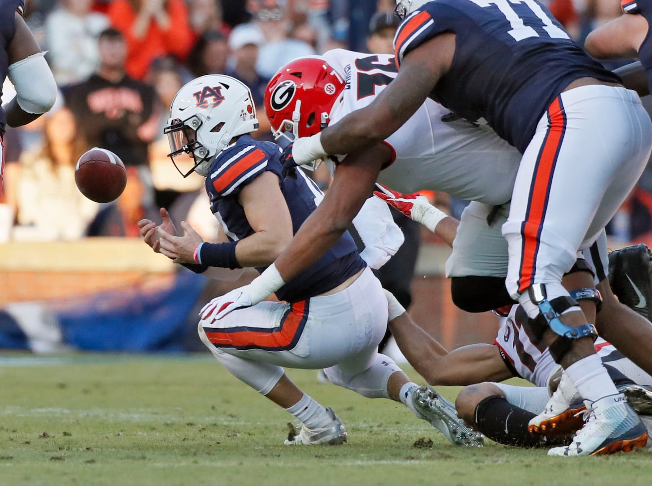 Photos: Bulldogs play Auburn in key SEC game