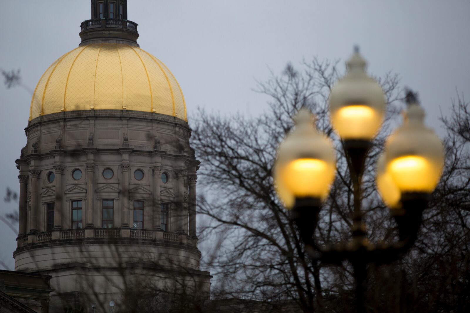 The Georgia State Capitol in Atlanta. (Casey Sykes for The Atlanta Journal-Constitution)