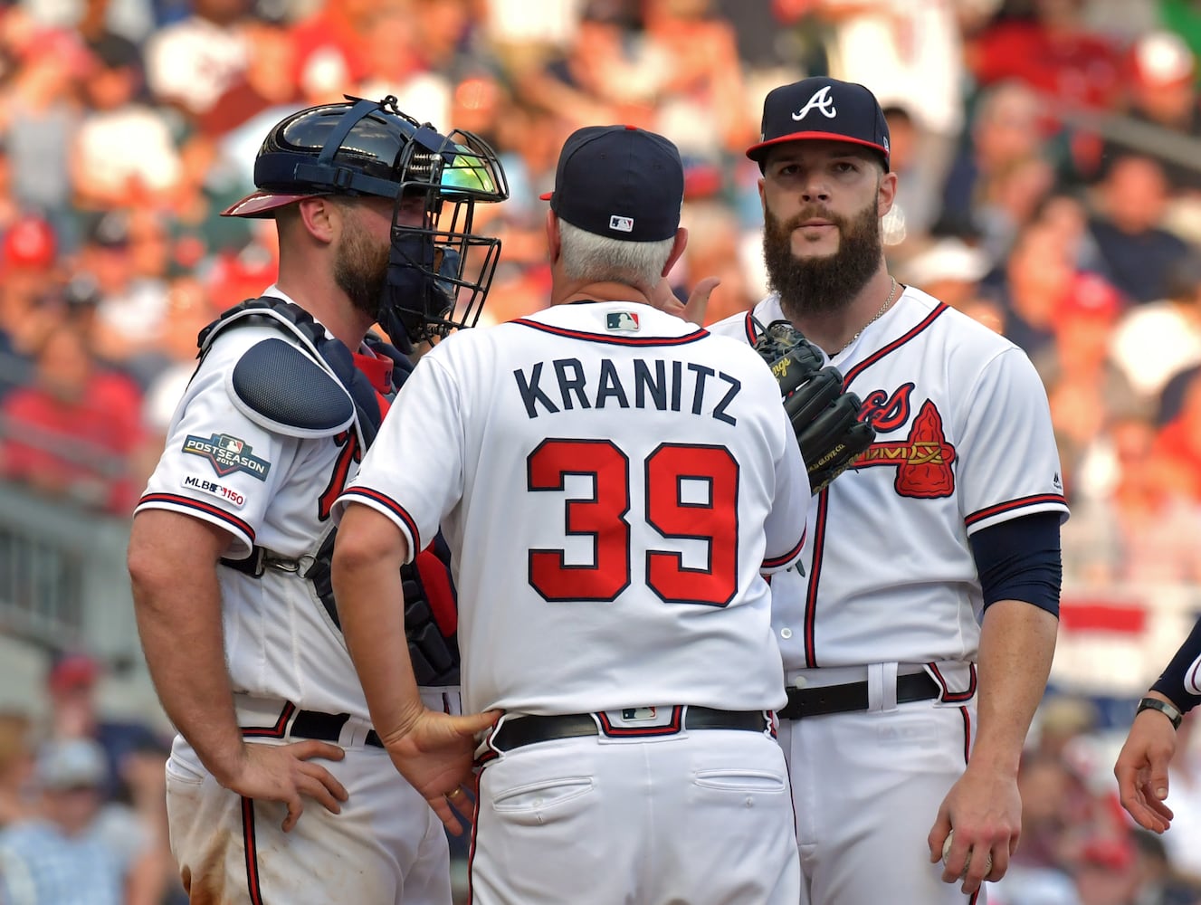 Photos: Braves seek Game 1 win over the Cardinals