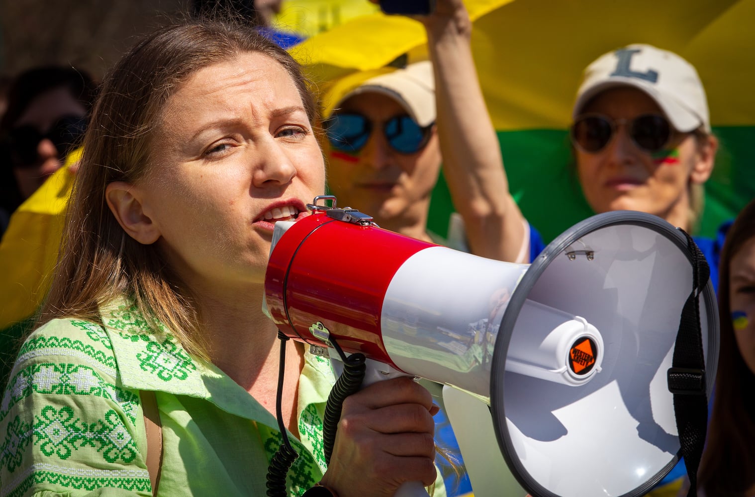 Stand with Ukraine Rally in Atlanta 

