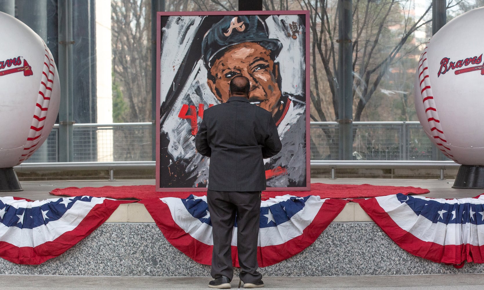 Henry Louis Aaron, nicknamed "Hammer" or "Hammerin' Hank",