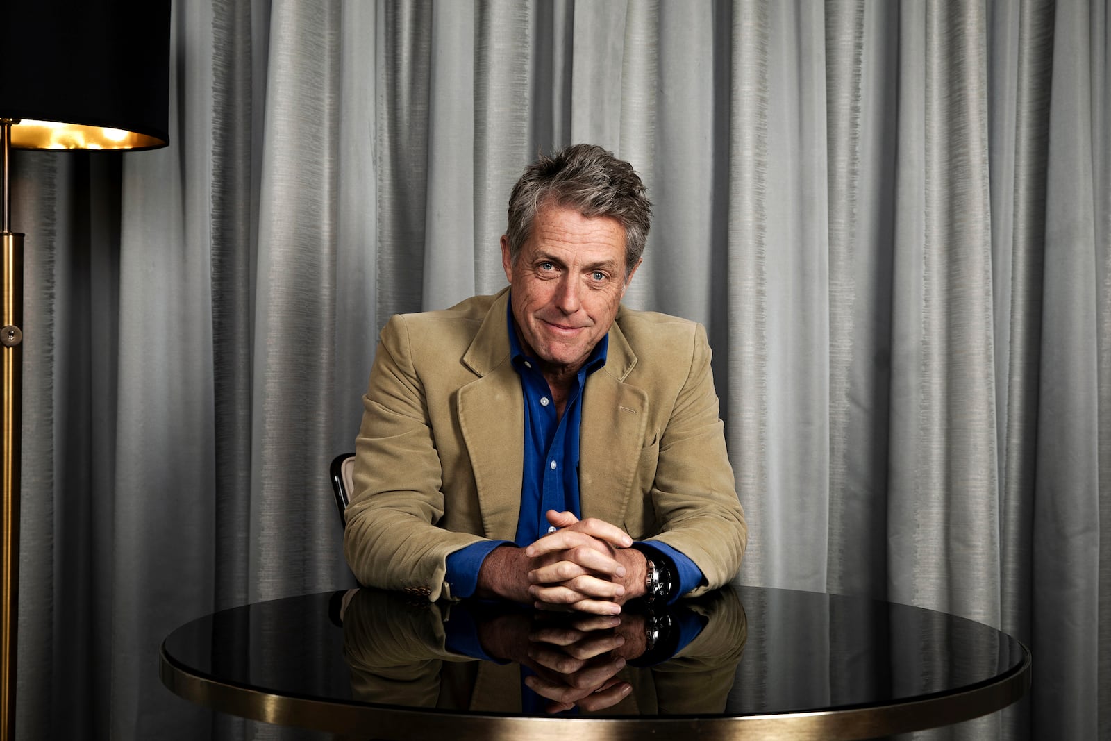 Hugh Grant poses for a portrait to promote the film "Heretic" on Sunday, Oct. 27, 2024, in Los Angeles. (Photo by Rebecca Cabage/Invision/AP)