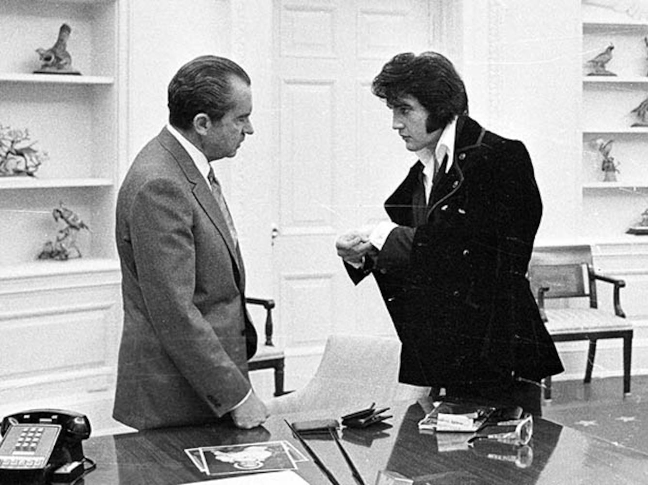 Elvis and Richard Nixon