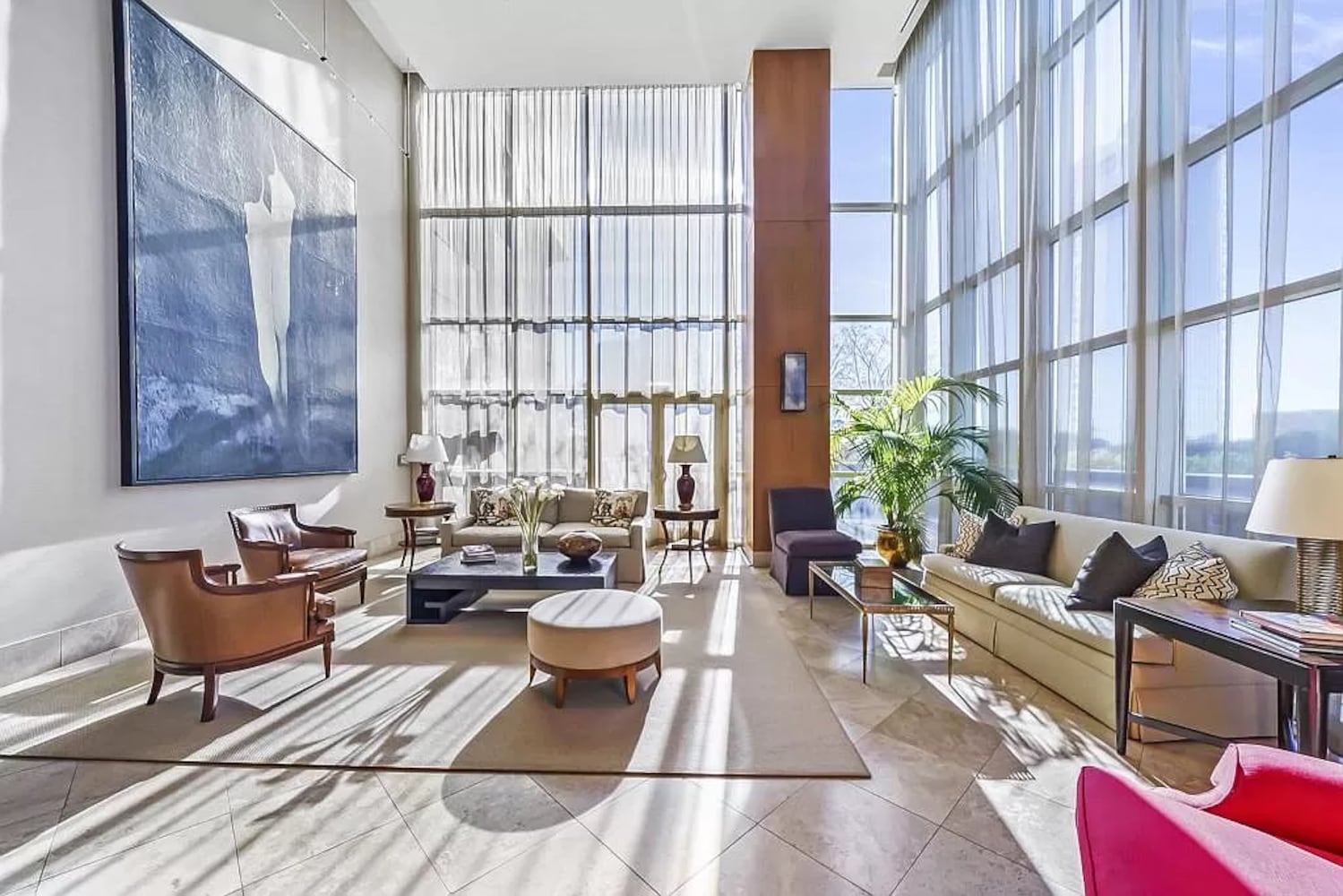 This $1.49 million Buckhead penthouse offers views of Atlanta’s skyline