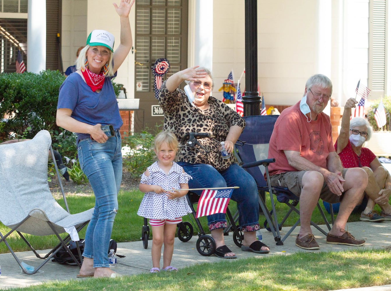 PHOTOS: Fourth of July drive-by parade in Powder Springs