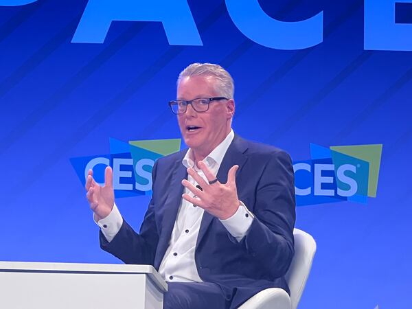 Delta CEO Ed Bastian at the Consumer Electronics Show in Las Vegas on Jan. 5, 2023.