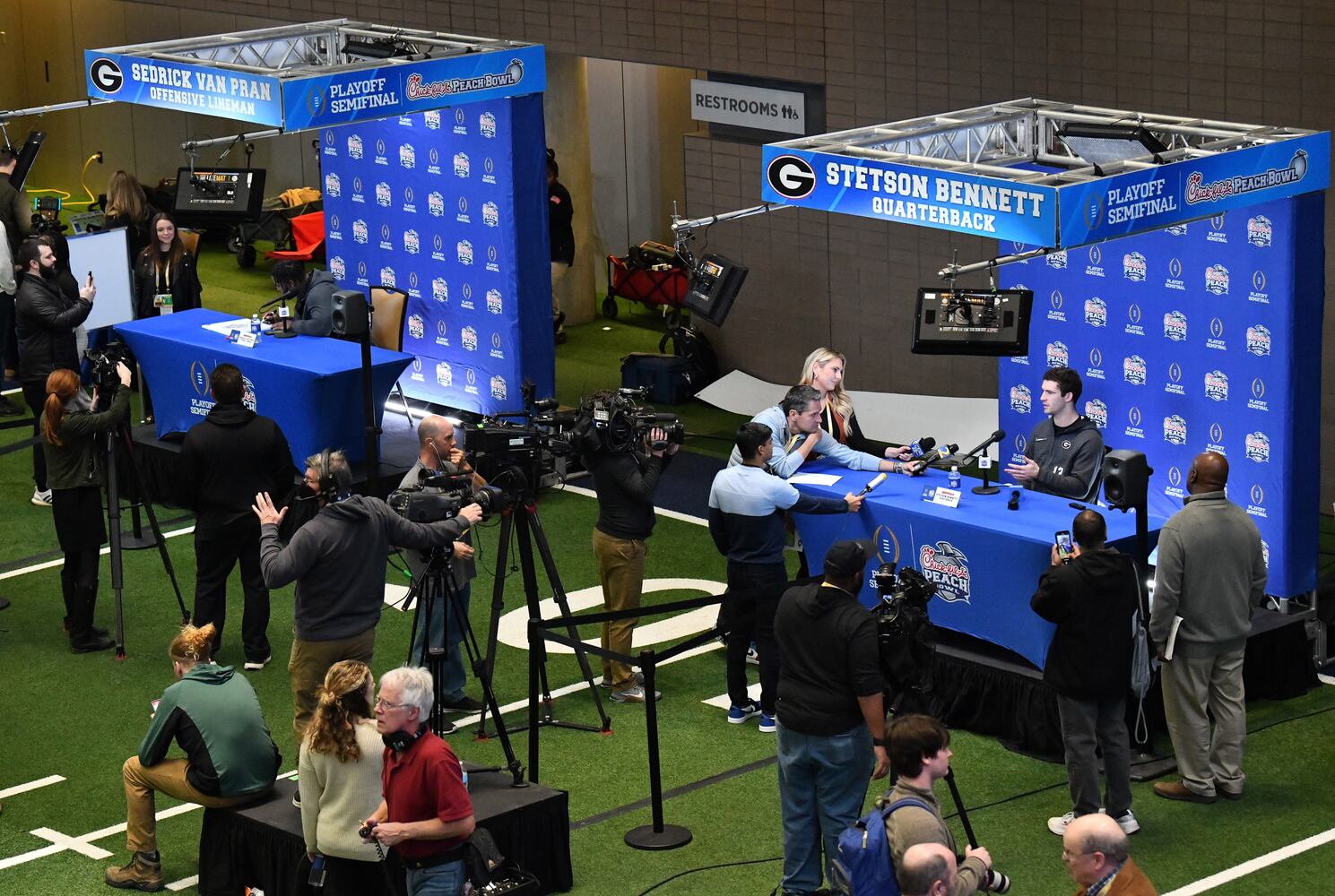 Peach Bowl media day