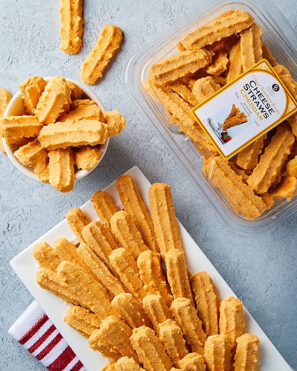 Cheese straws. (Courtesy of Dee Dee’s Gourmet/Hadley Henry Photography)