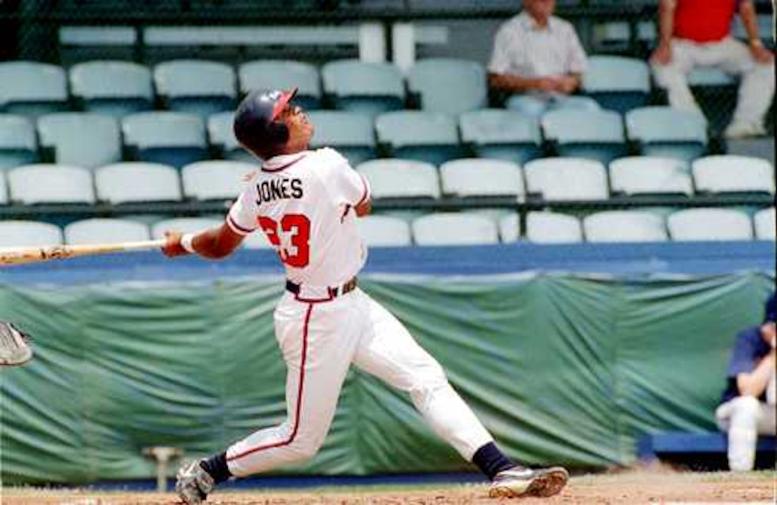 Andruw Jones' career as a Brave