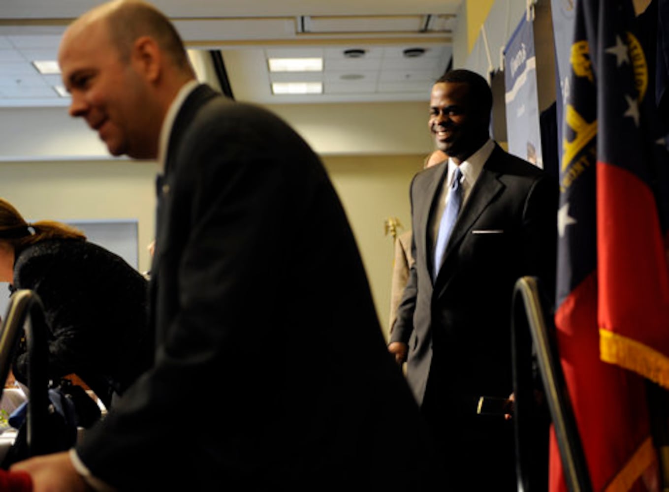 Atlanta Mayor Kasim Reed's first day in office