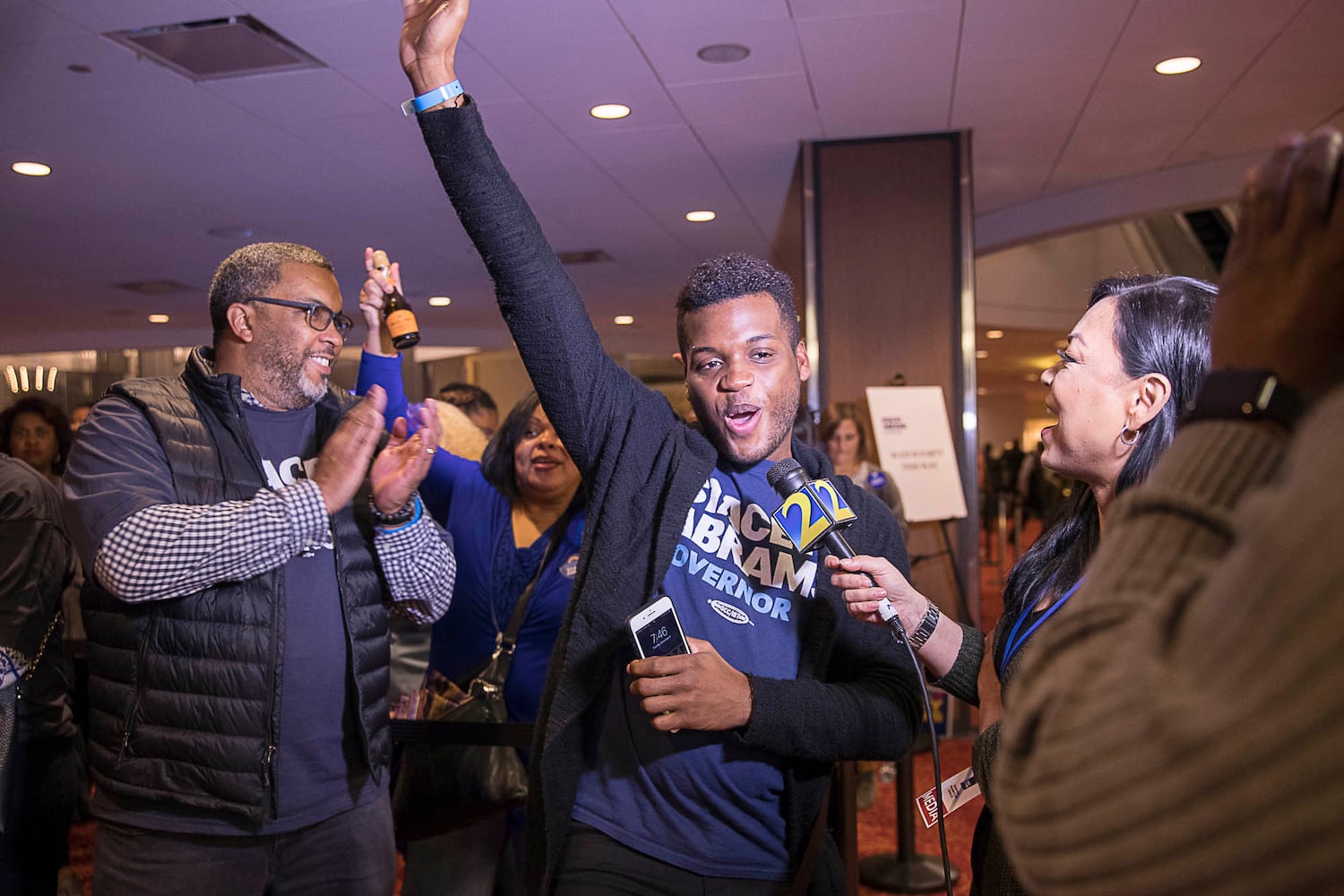 PHOTOS: A long election night in Georgia