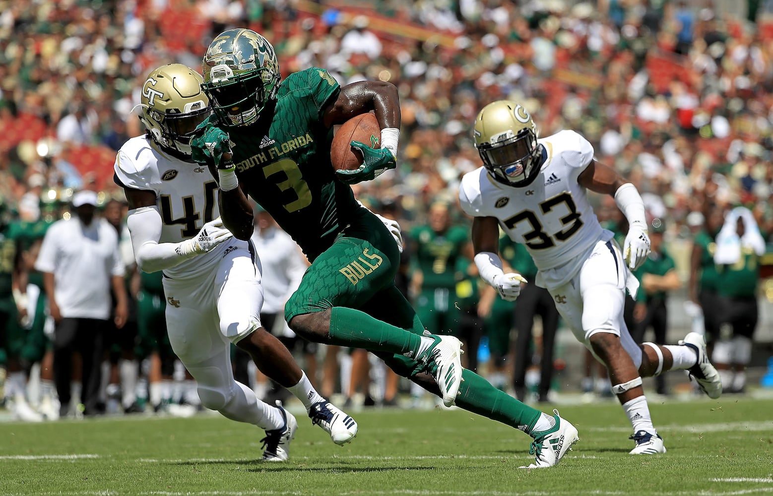 Photos: Georgia Tech is tested by South Florida