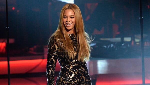 Beyonce performs onstage during Stevie Wonder: Songs In The Key Of Life - An All-Star GRAMMY Salute at Nokia Theatre L.A. Live on February 10, 2015 in Los Angeles, California.  (Photo by Kevork Djansezian/Getty Images)