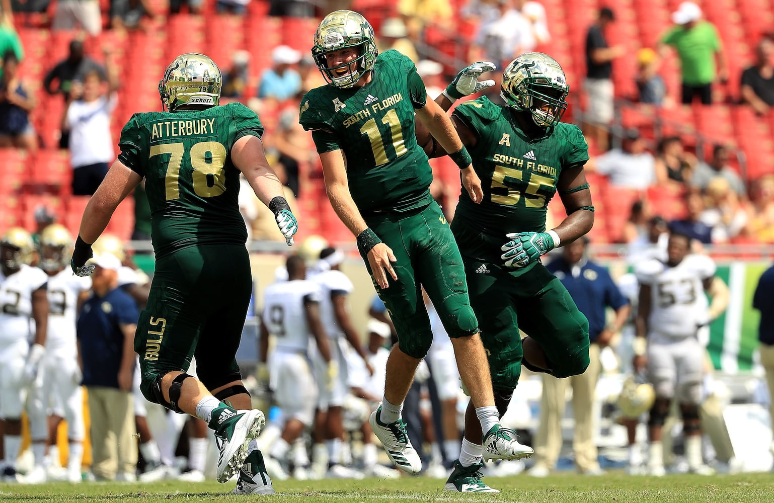 Photos: Georgia Tech is outscored by South Florida