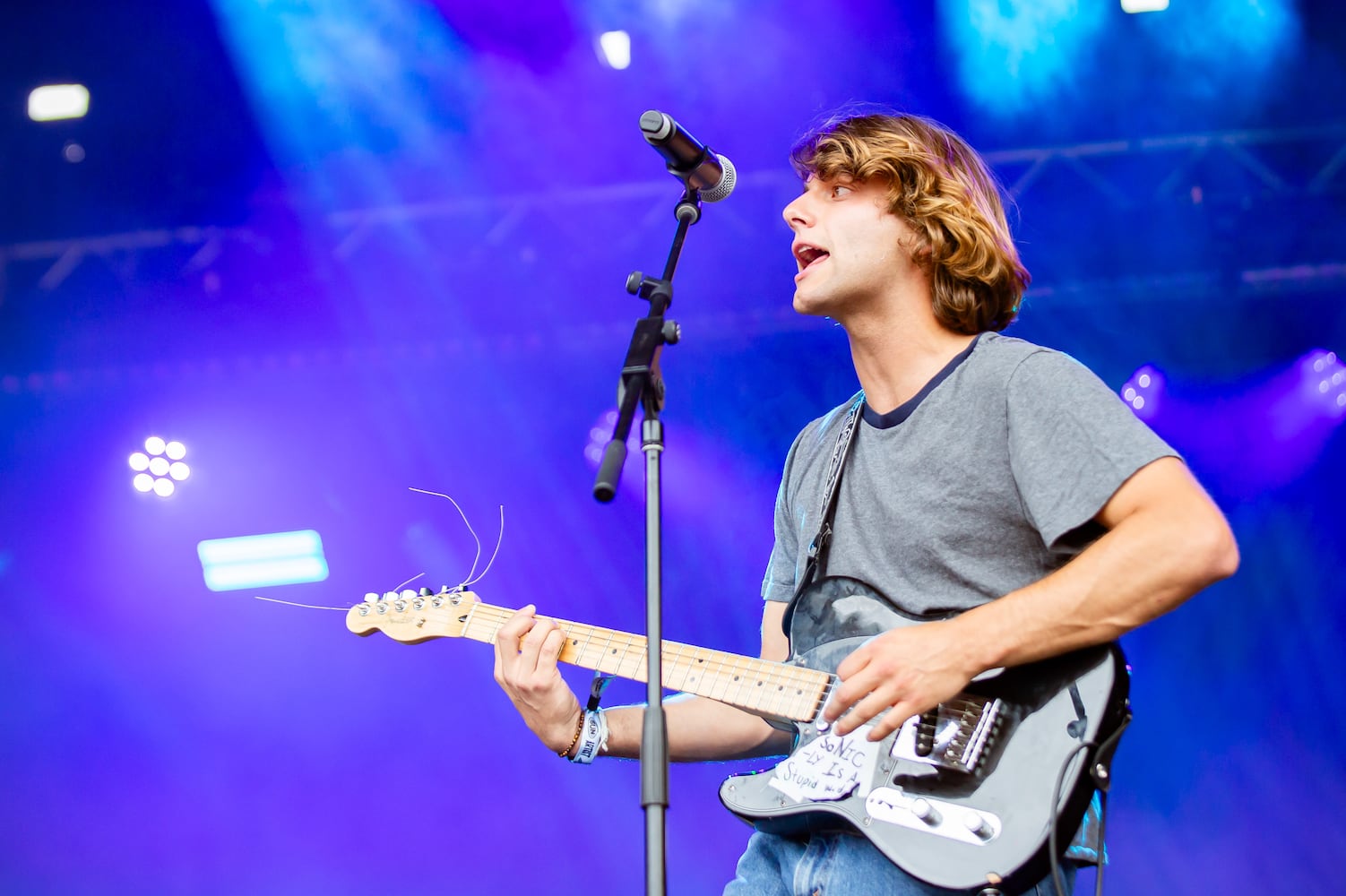 Atlanta, Ga: Arcy Drive open up Sunday on the Ponce de Leon stage. Photo taken May 5, 2024 at Central Park, Old 4th Ward.  (RYAN FLEISHER FOR THE ATLANTA JOURNAL-CONSTITUTION)