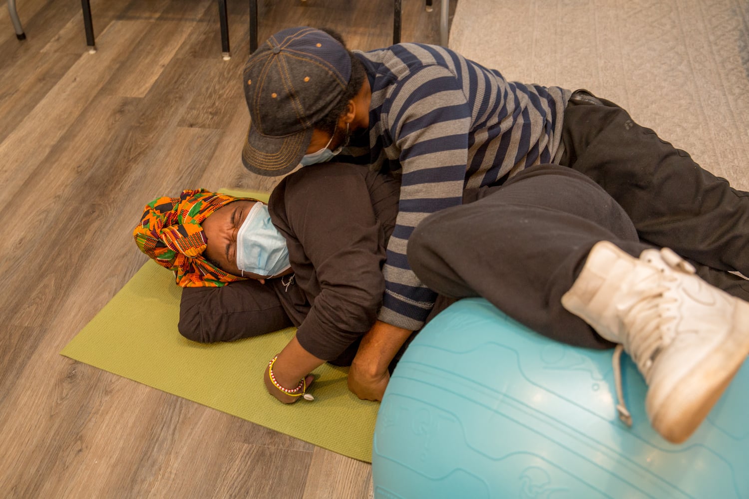 African American midwives teach moms-to-be about labor and what to expect during delivery