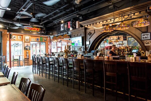  The bar at Big Tex in Decatur. Photo credit- Mia Yakel.