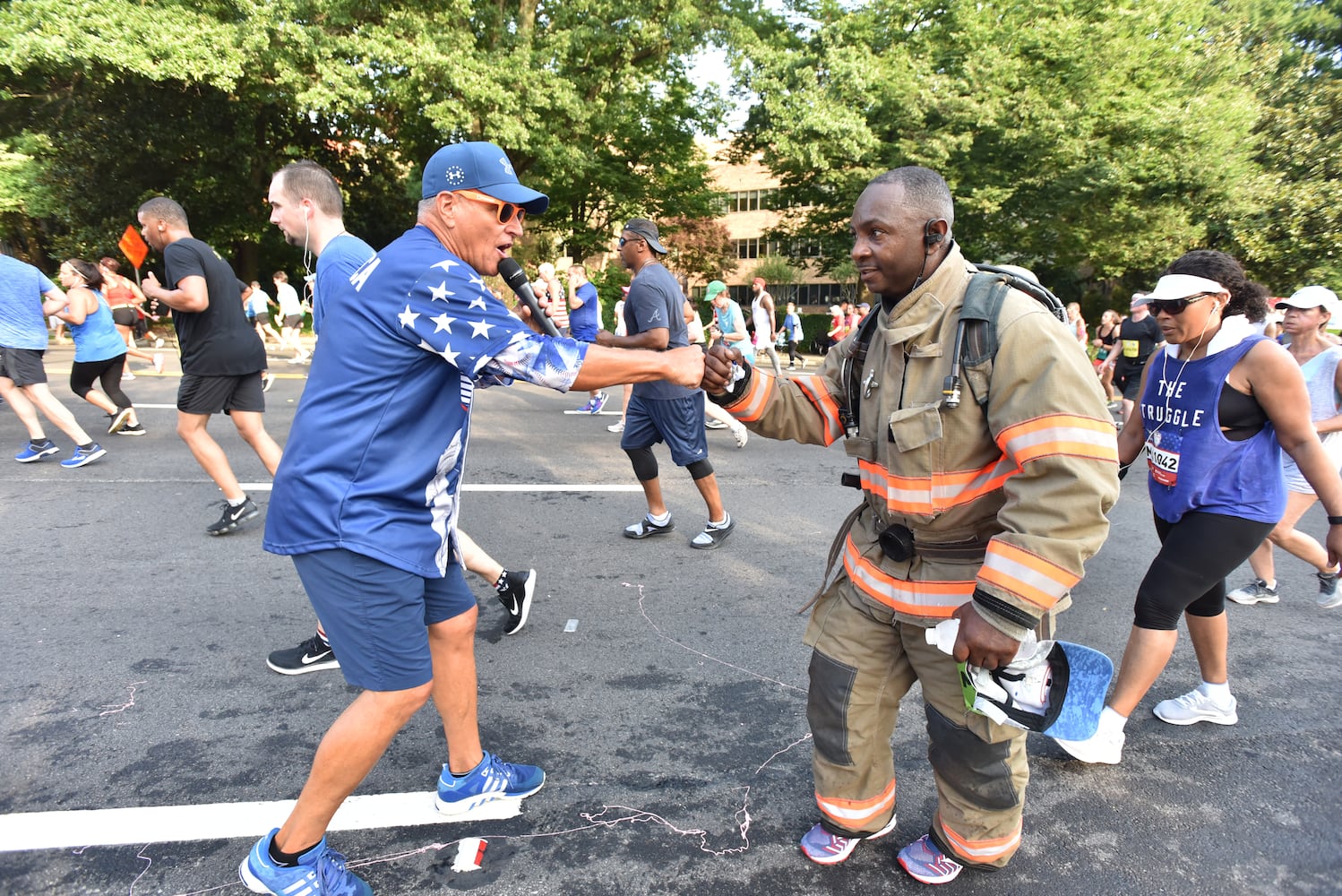 Photos: Cardiac Hill at AJC Peachtree Race