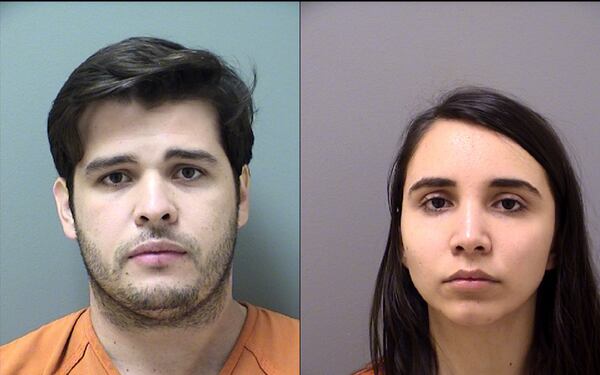 Carlos Valencia (left), Karla Romero (Photo: Cherokee County Sheriff’s Office)