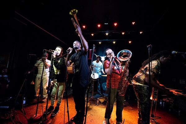 The updated traditional New Orleans music of the Rebirth Brass Band will be on tap during the 2017-2018 season at the Ferst Center on the Georgia Tech campus. CONTRIBUTED BY GEORGIA TECH