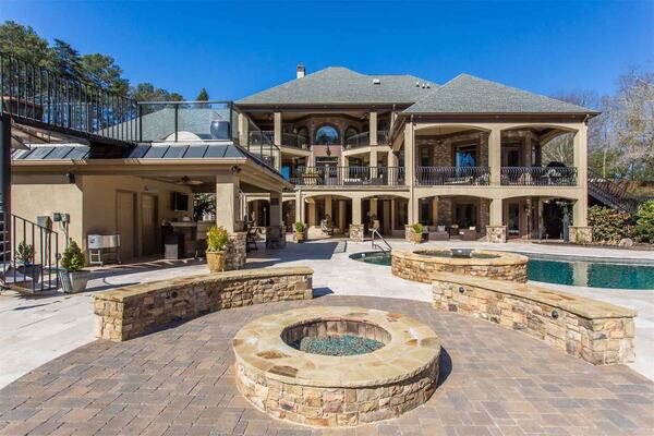 This home on the shores of Lake Lanier is on the market for $3.2 million.