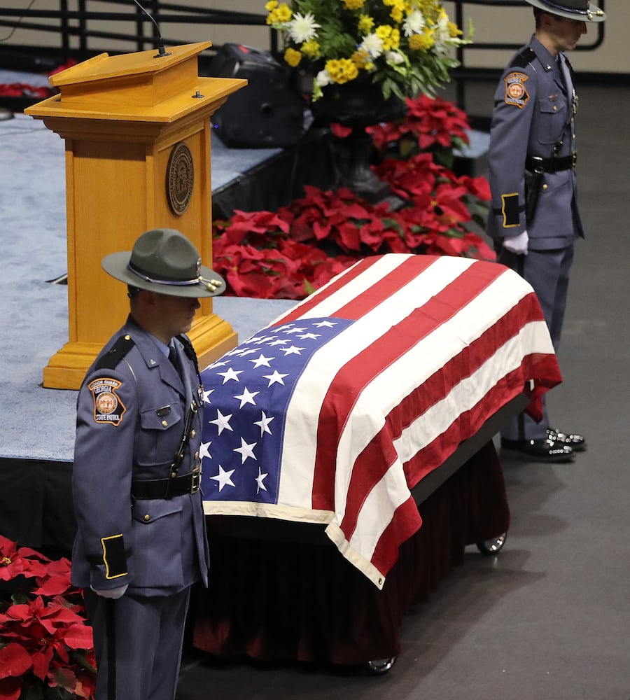 Funeral for campus police officer Jody Smith