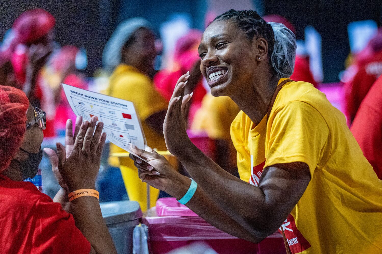  Atlanta Hawks and State Farm Arena  come together to pack 1 million meals