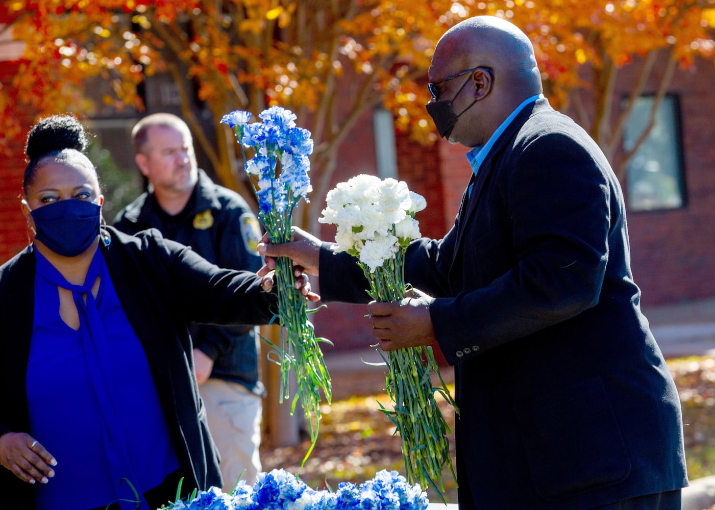 A community prayer vigil for Officer Paramhans Desai.