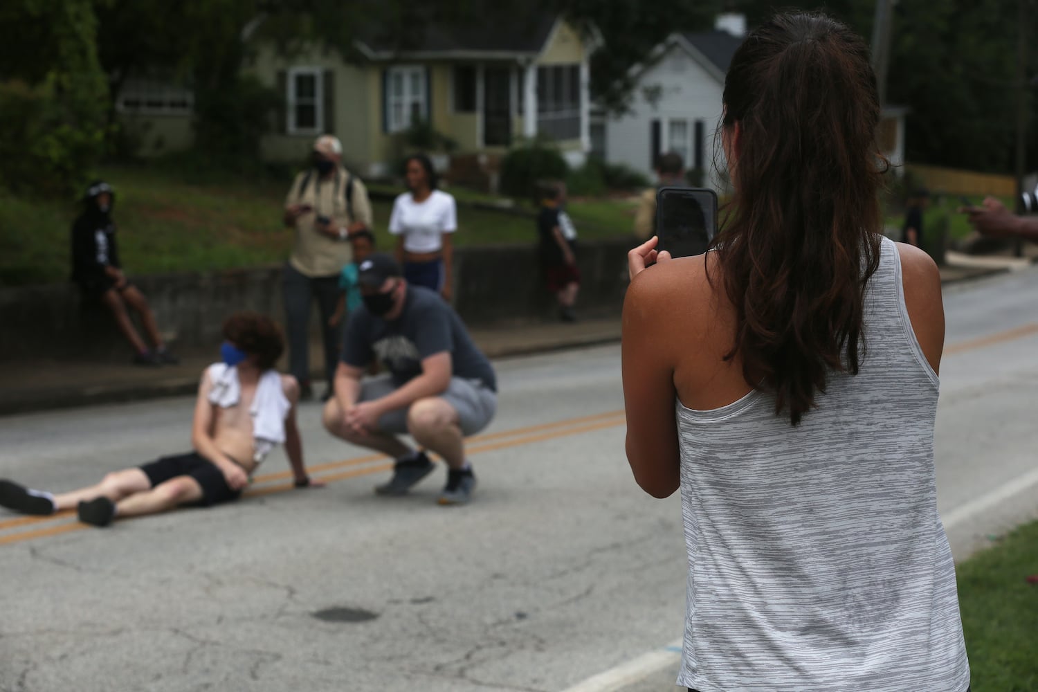 August 15 Protest Photos