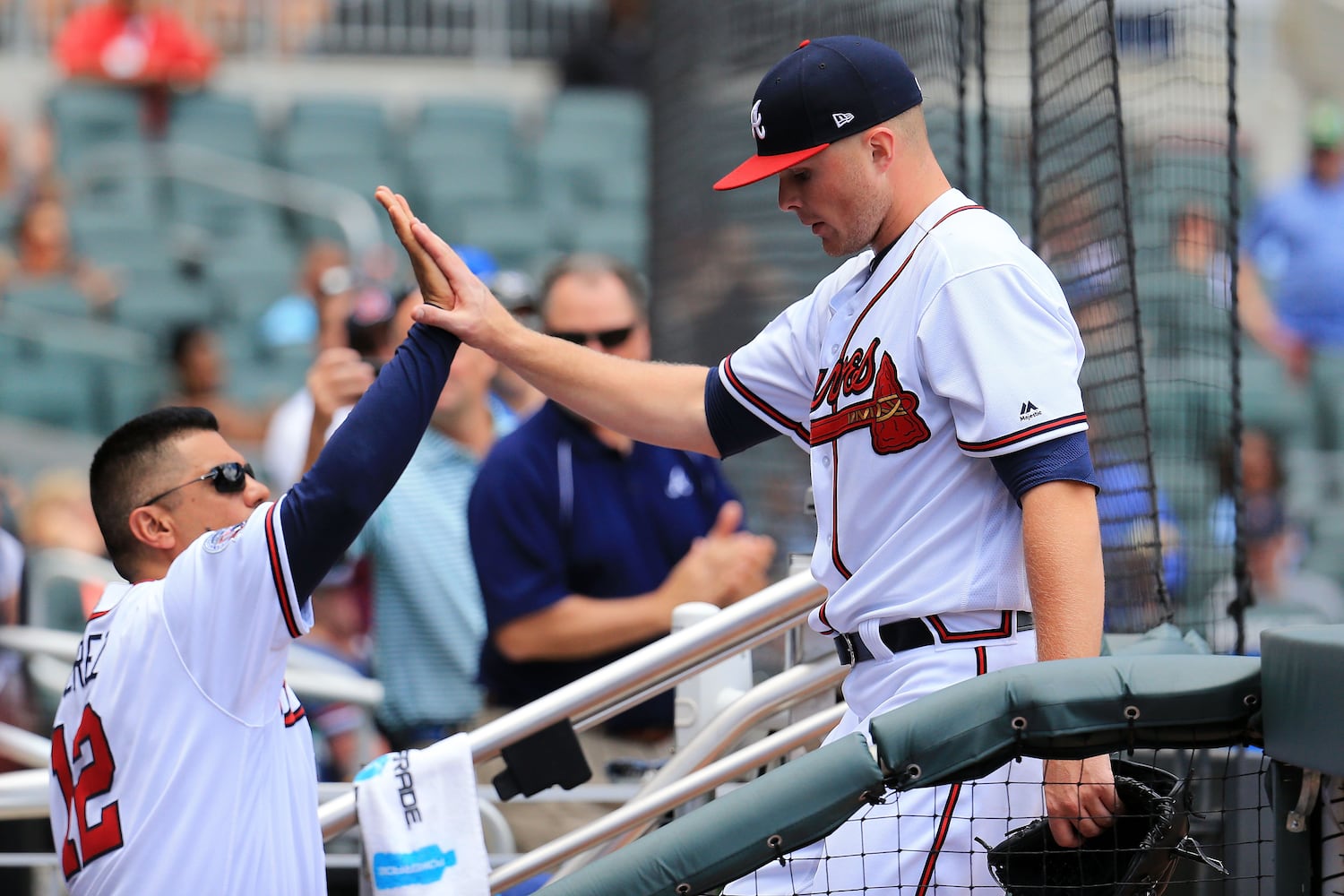 Photos: Sean Newcomb’s major league debut