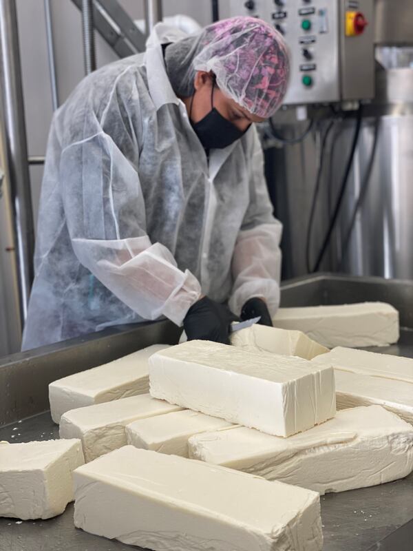 Mrs. Rosa Foods produces nine varieties of Venezuelan cheese in their creamery on Covington Highway. 
Courtesy of Mrs. Rosa Foods