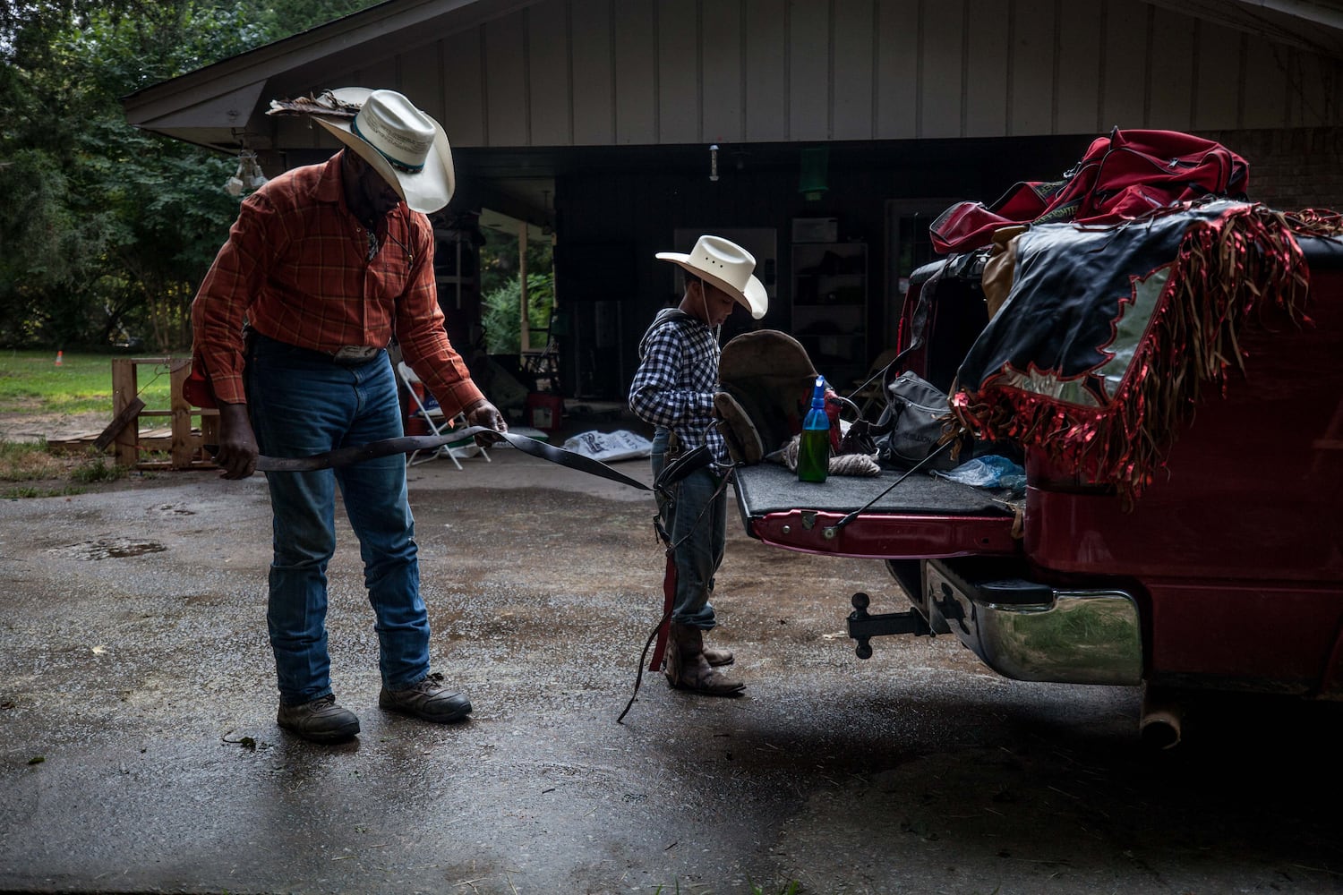 Photos: Black cowboys return to Atlanta for Pickett Invitational Rodeo