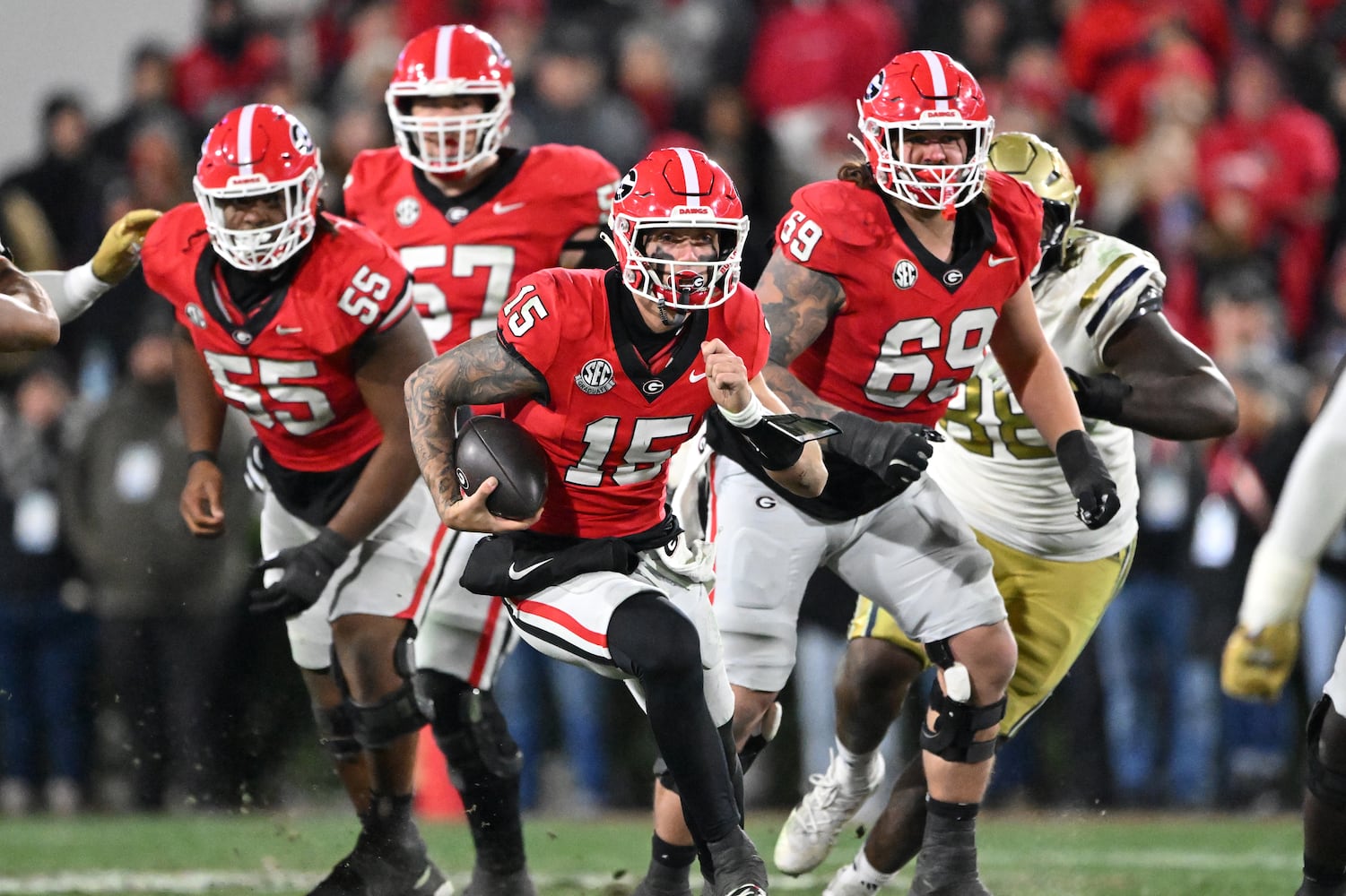 Georgia vs. Georgia Tech