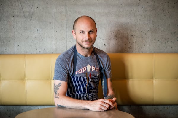  Watershed chef/owner Matt Marcus. Photo credit- Mia Yakel.