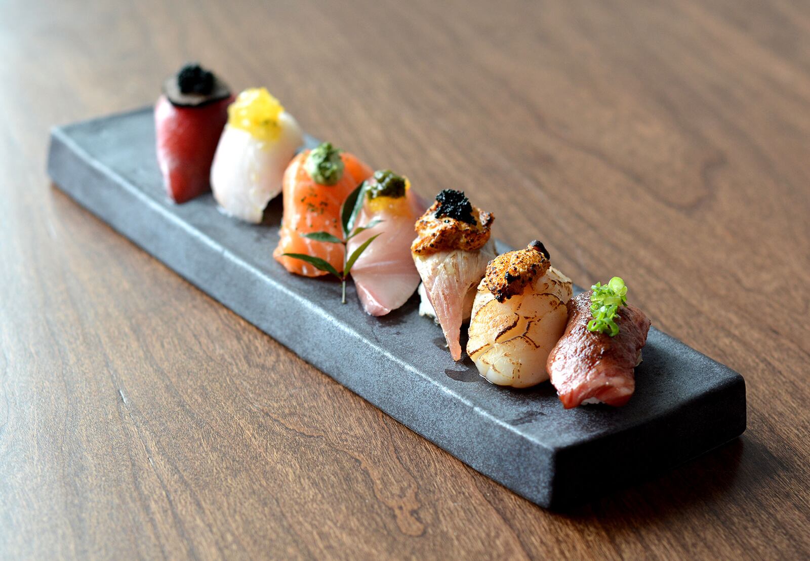 District M's menu will offer omakase, moriawase and a la carte options.