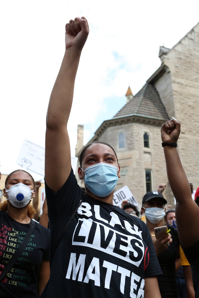 PHOTOS: Thousands march at Georgia Capitol as lawmakers return