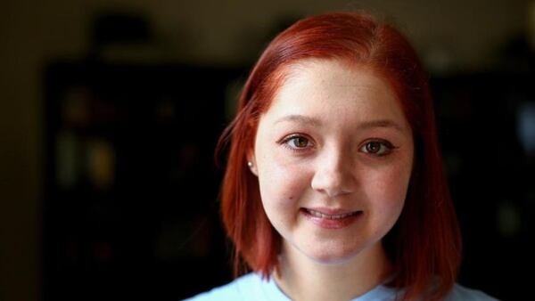 Jenny Spell, who almost lost her life after contracting the flu two and a half years ago, is pictured inside her home in West Palm Beach, Fla., on March 1, 2017. 