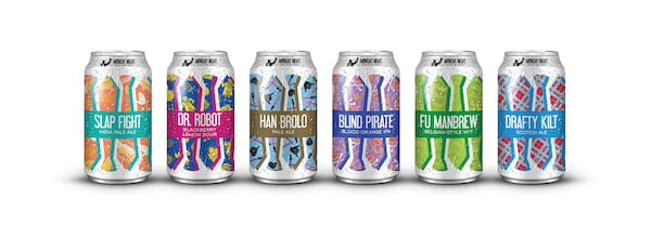  The new Monday Night core line-up will be packaged in cans with a new design.