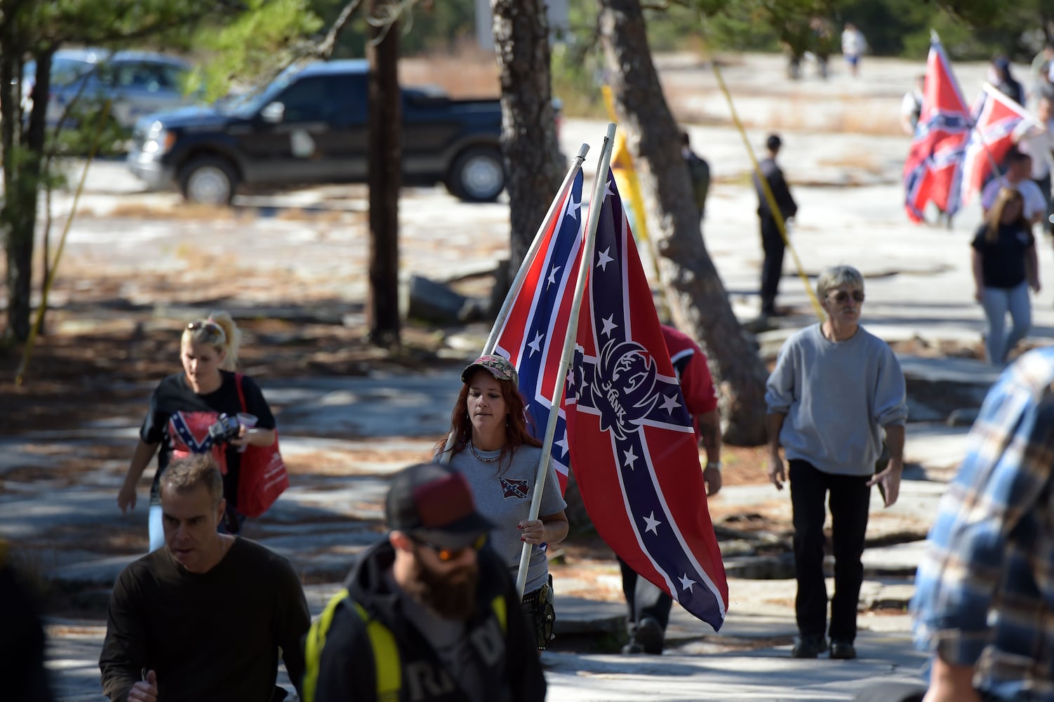 Protesters want to keep Stone Mountain 'pure' to its Confederate roots