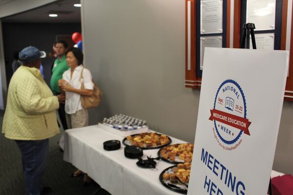 During National Medicare Education Week, UnitedHealthcare offers free educational seminars — such as this one held in 2016. 