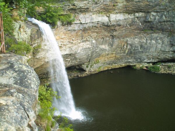 Desoto Falls outside of Mentone, Alabama, is one of the more scenic waterfalls within easy driving distance of Atlanta.
Courtesy of Blake Guthrie