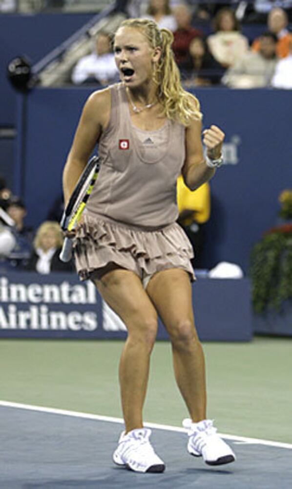 Melanie Oudin's quarterfinal U.S. Open match