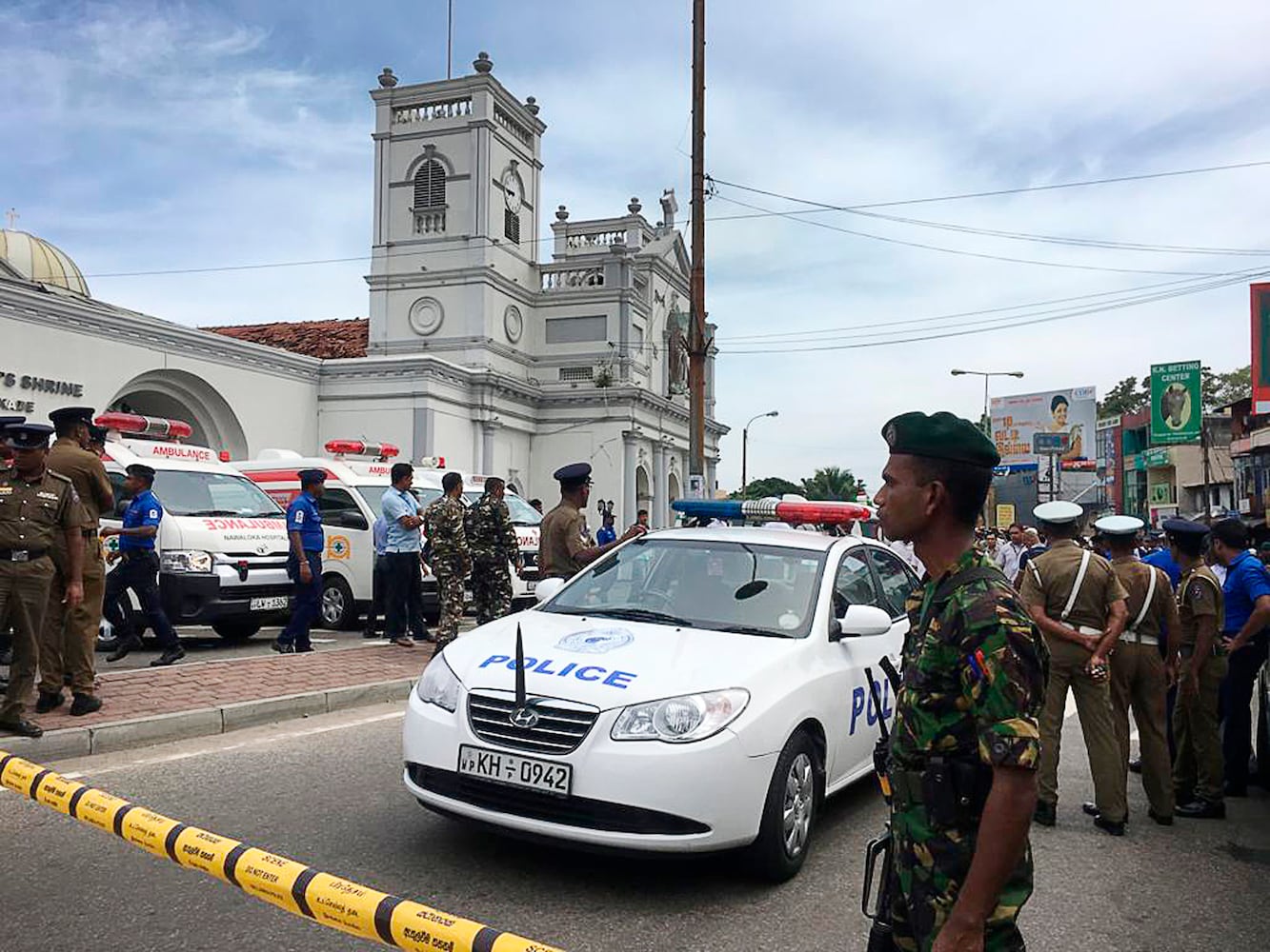 Sri Lanka explosions: Easter Sunday blasts at churches, hotels kill dozens