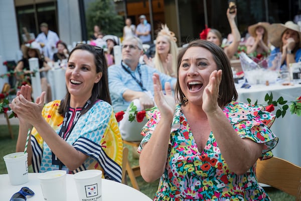 It’s time to cheer for the horses at the Colony Square Derby Party. 
Courtesy of Raftermen.