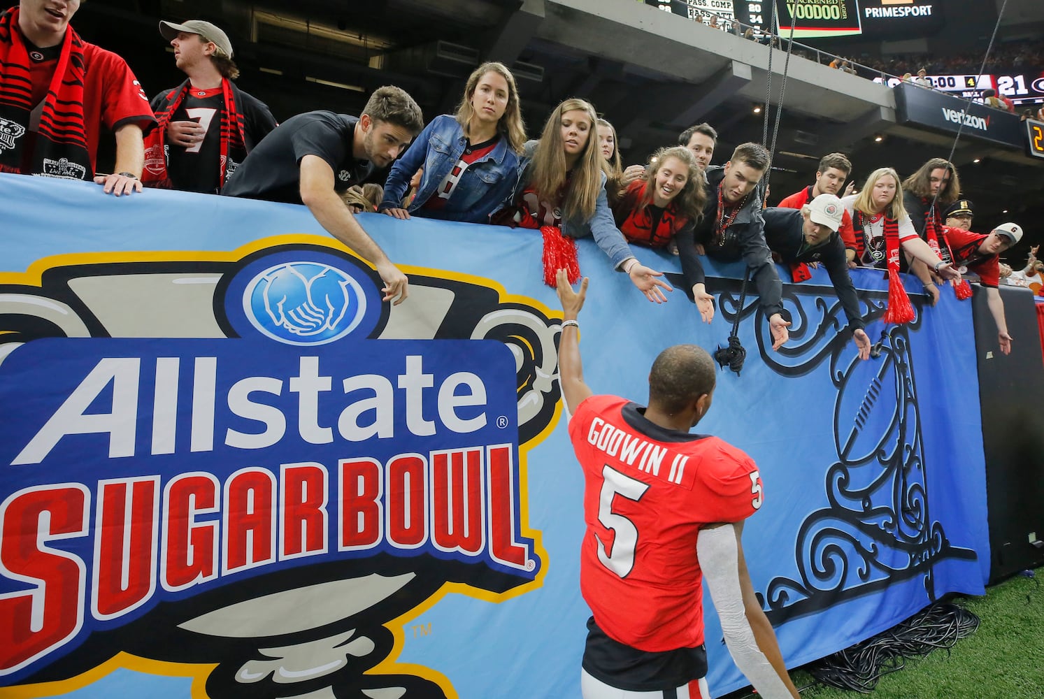 Photos: Georgia manhandled by Texas in the Sugar Bowl