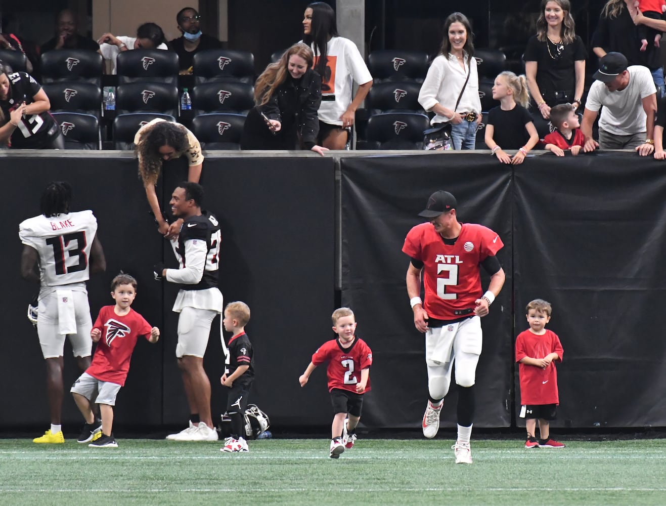 Falcons open practice photo